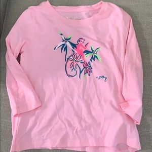 Lily Pulitzer Girls long sleeved tee